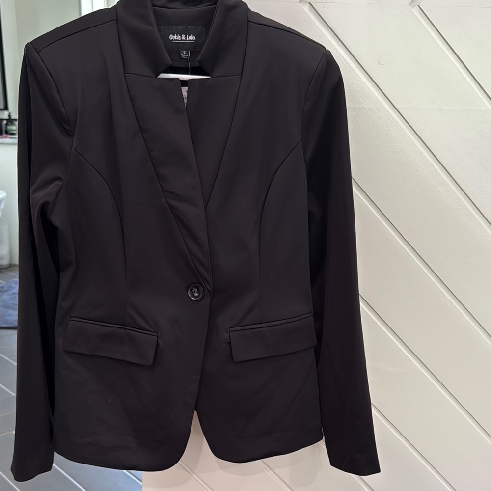 Chic Black Blazer by Ookie & Lala